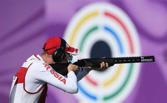 ISSF World Championship Shotgun. Day two