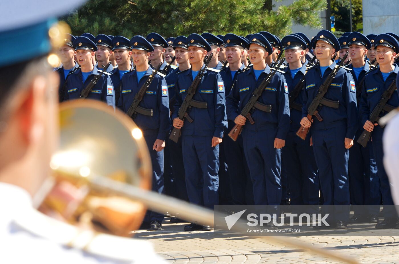 Oath ceremony for cadets of the Krasnodar Higher Military Aviation School