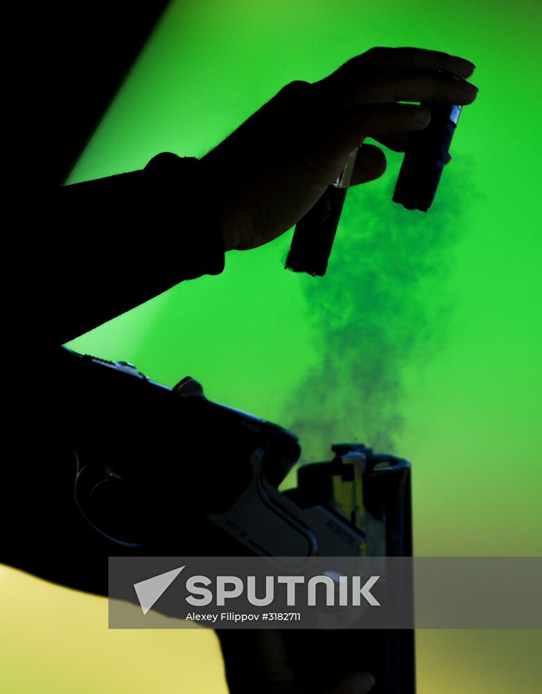 ISSF World Championship Shotgun. Day two