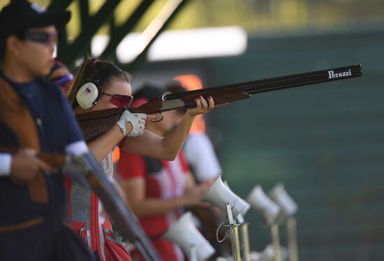 ISSF World Championship Shotgun. Day two