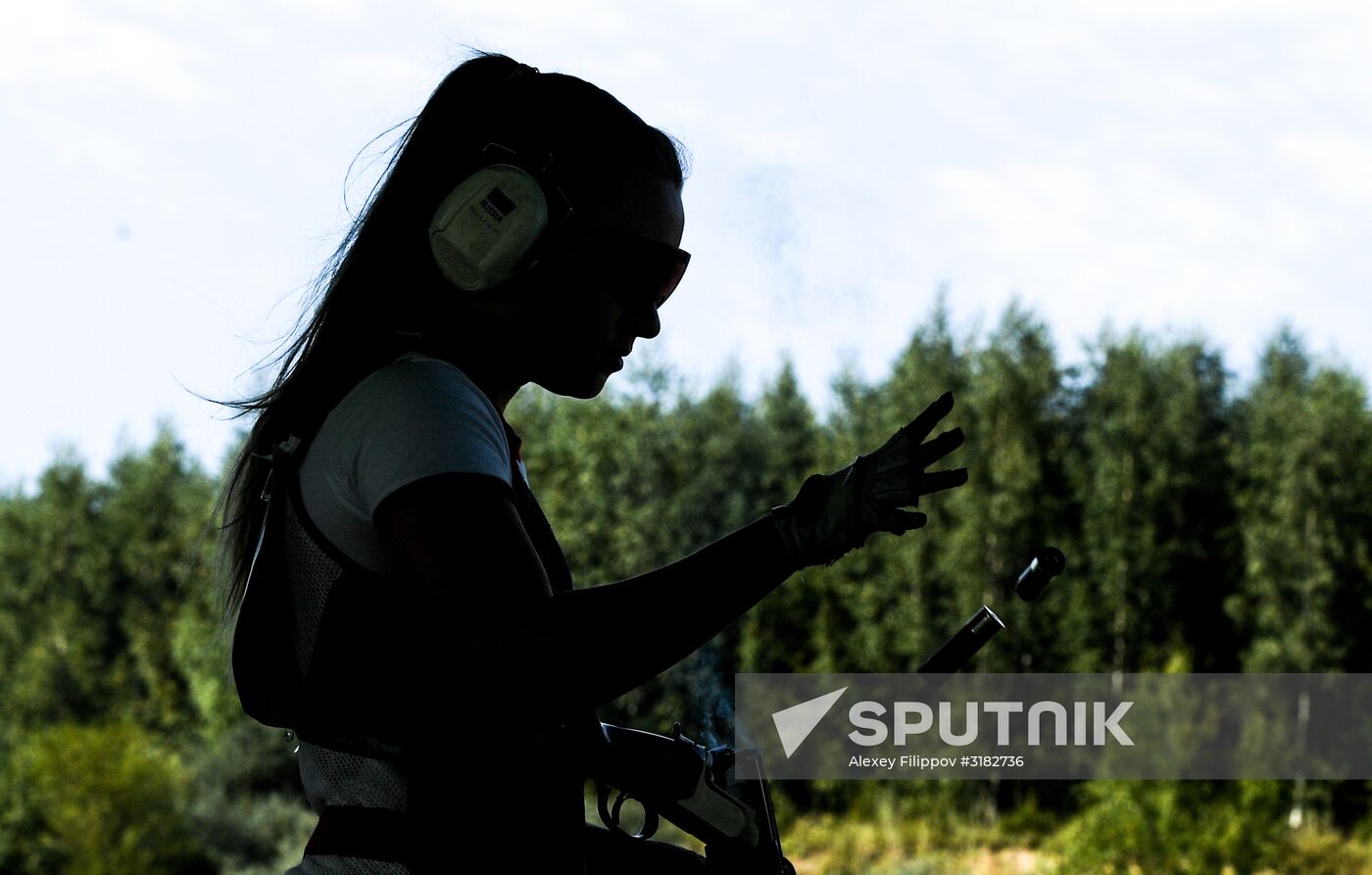 ISSF World Championship Shotgun. Day two