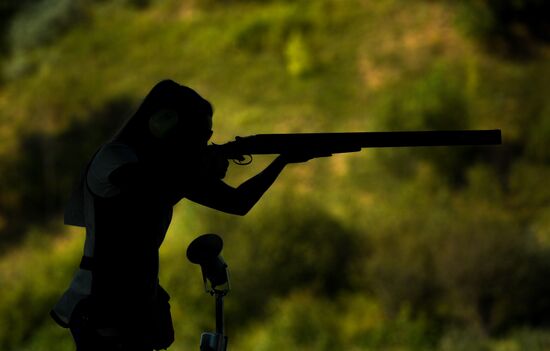 ISSF World Championship Shotgun. Day two