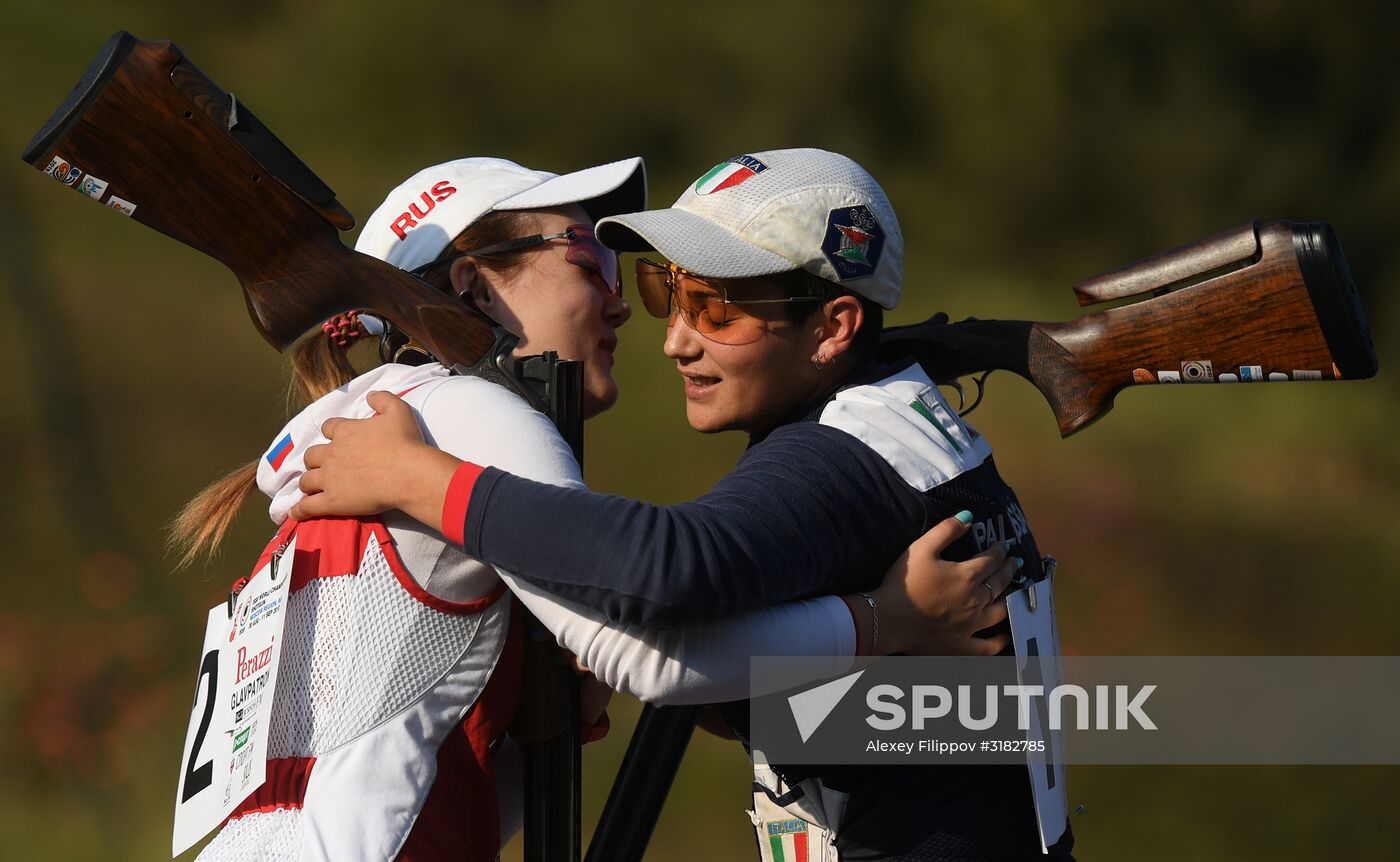 ISSF World Championship Shotgun. Day two