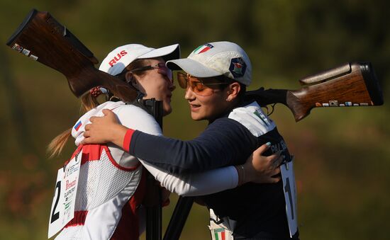 ISSF World Championship Shotgun. Day two