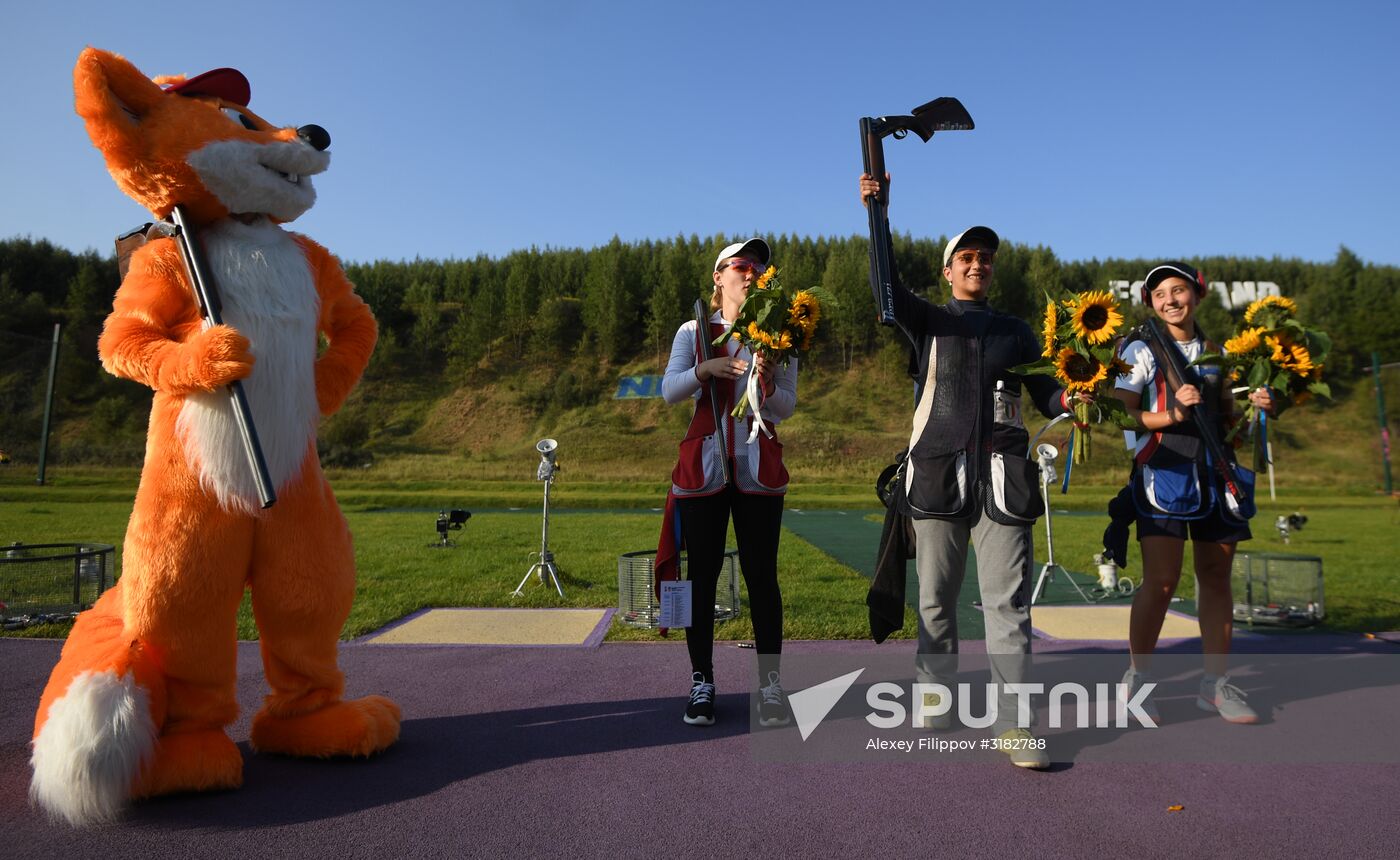 ISSF World Championship Shotgun. Day two