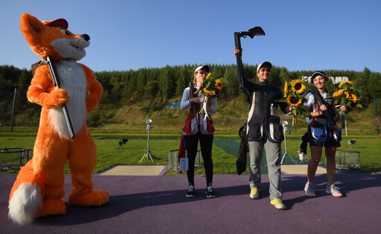 ISSF World Championship Shotgun. Day two