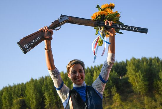 ISSF World Championship Shotgun. Day two