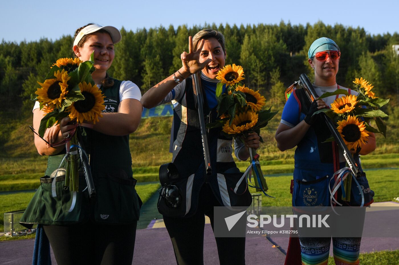 ISSF World Championship Shotgun. Day two