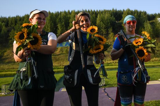 ISSF World Championship Shotgun. Day two