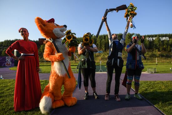 ISSF World Championship Shotgun. Day two