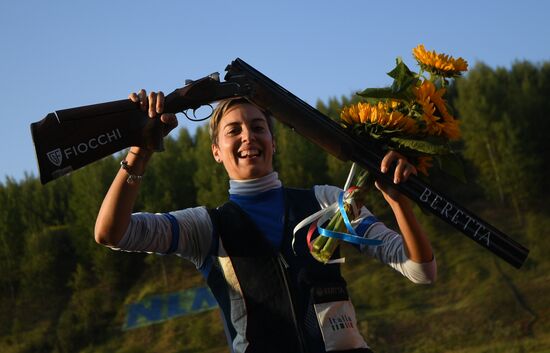 ISSF World Championship Shotgun. Day two