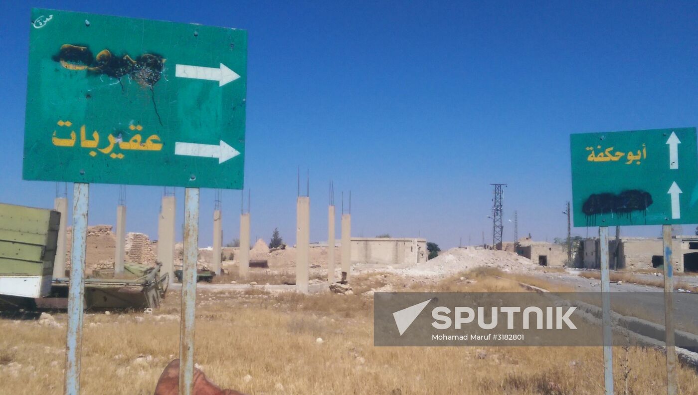 Syrian army takes Akerbat under fire control