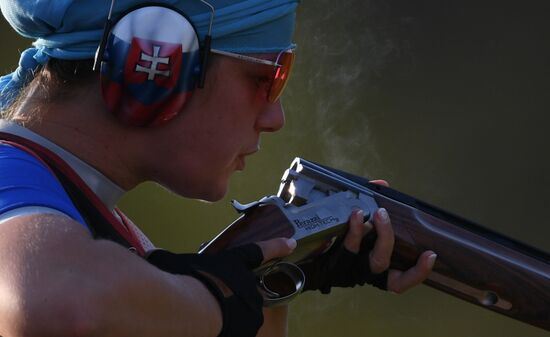 ISSF World Championship Shotgun. Day two