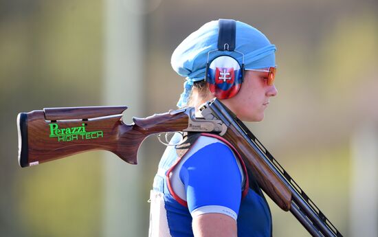ISSF World Championship Shotgun. Day two