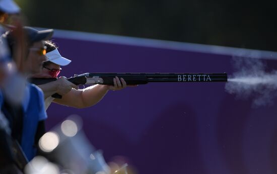 ISSF World Championship Shotgun. Day two