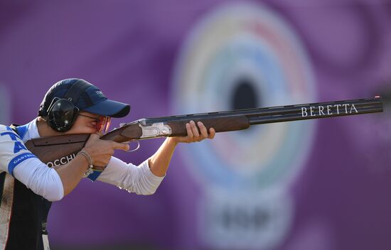 ISSF World Championship Shotgun. Day two