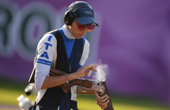 ISSF World Championship Shotgun. Day two