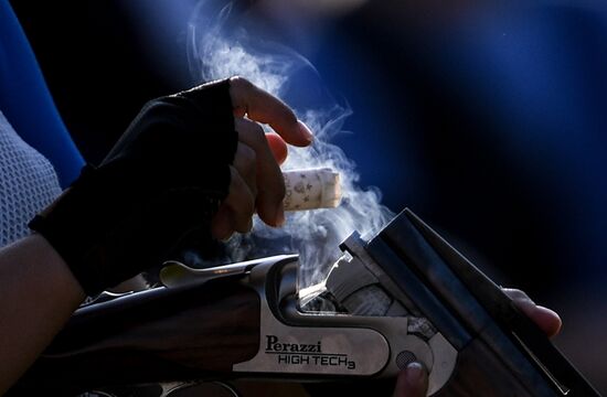 ISSF World Championship Shotgun. Day two