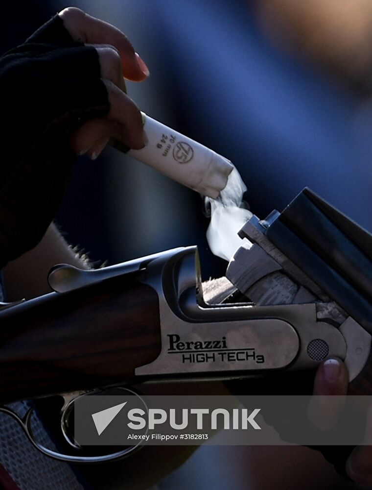 ISSF World Championship Shotgun. Day two