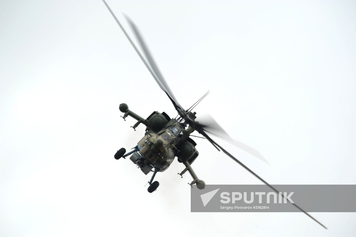 Aviation sports holiday at military air field in Rostov-on-Don