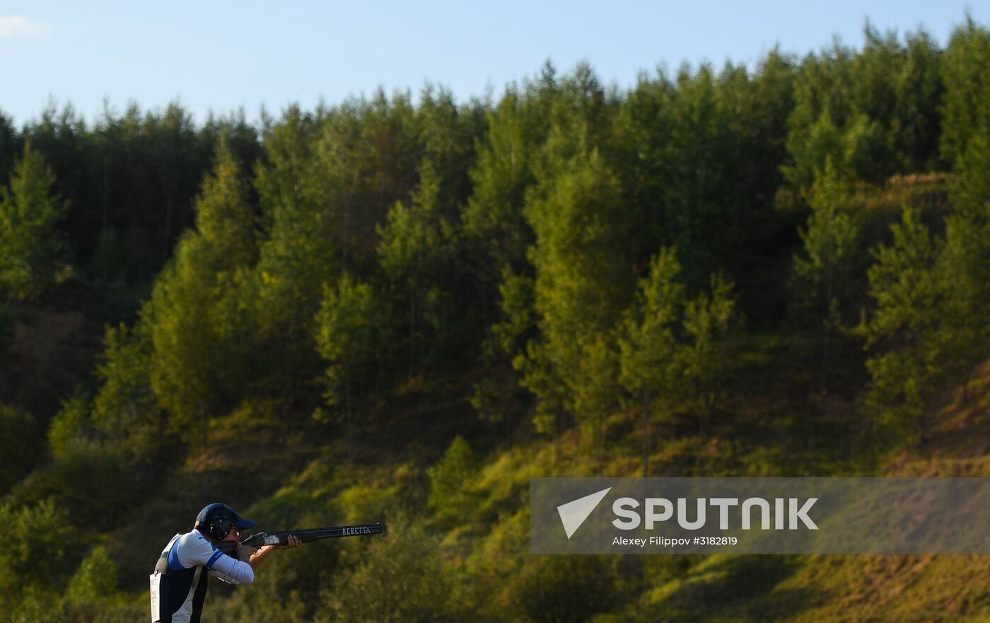 ISSF World Championship Shotgun. Day two