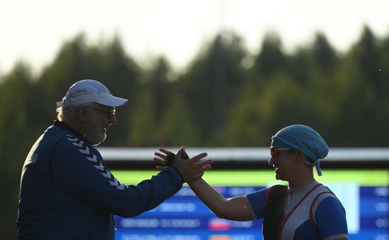 ISSF World Championship Shotgun. Day Two