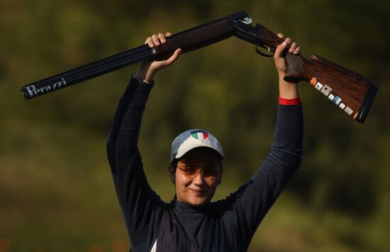 ISSF World Championship Shotgun. Day Two