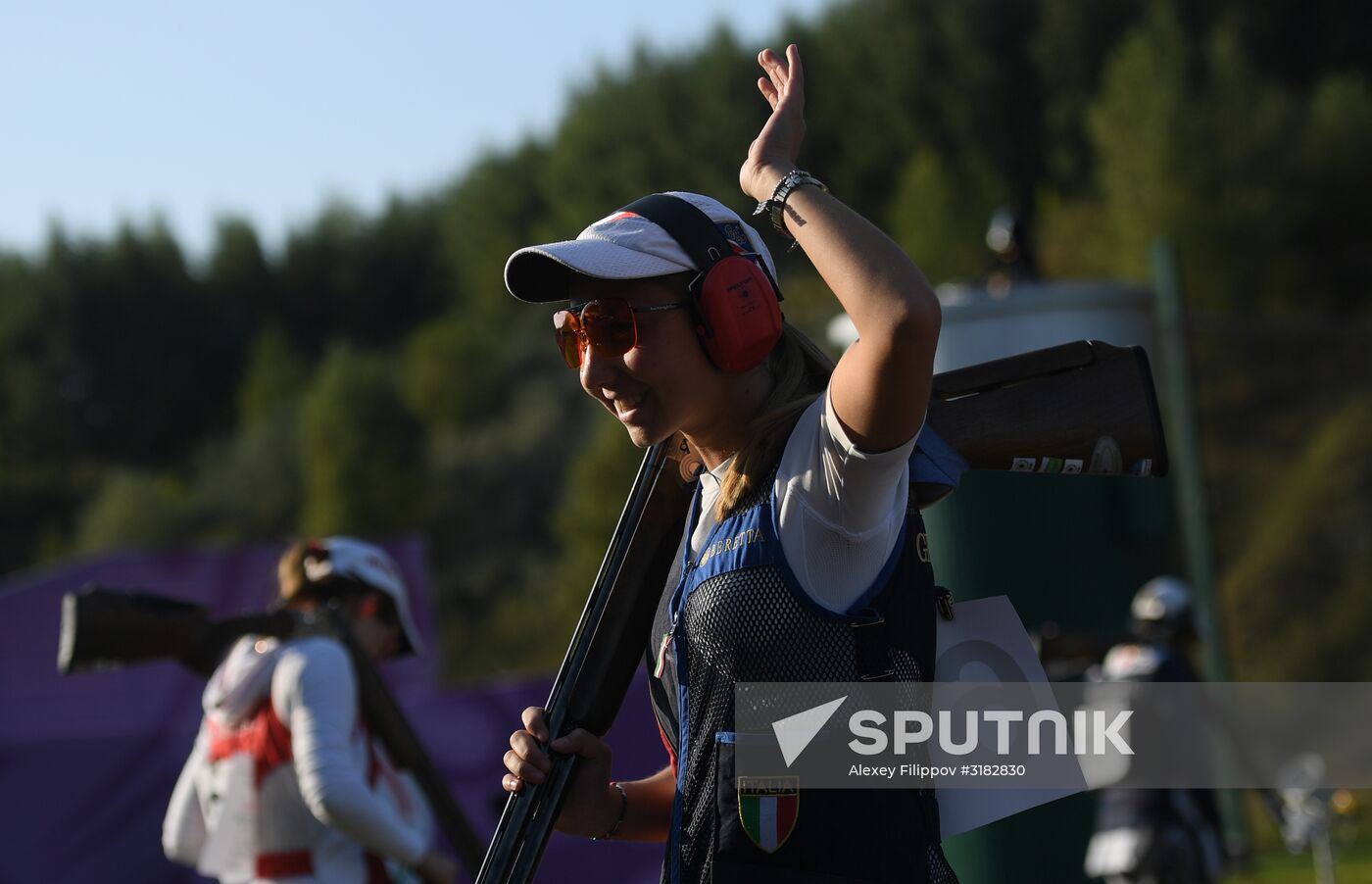 ISSF World Championship Shotgun. Day Two