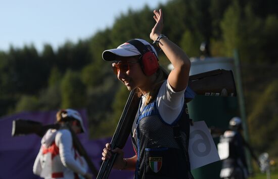 ISSF World Championship Shotgun. Day Two