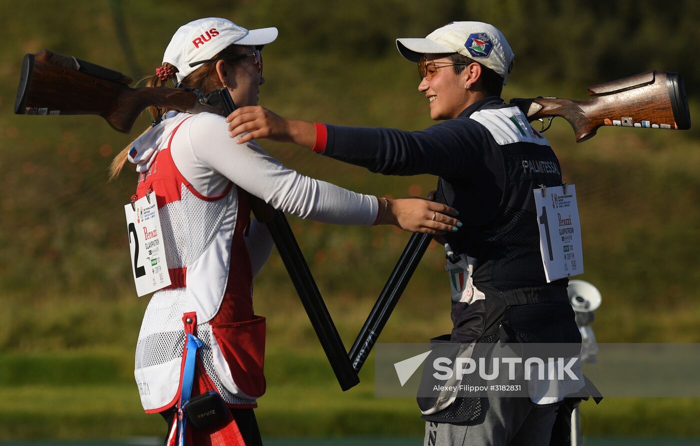 ISSF World Championship Shotgun. Day Two