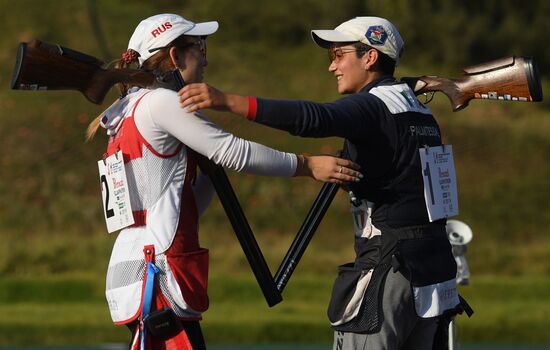 ISSF World Championship Shotgun. Day Two