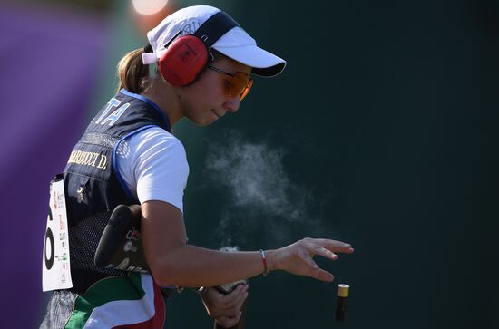 ISSF World Championship Shotgun. Day Two