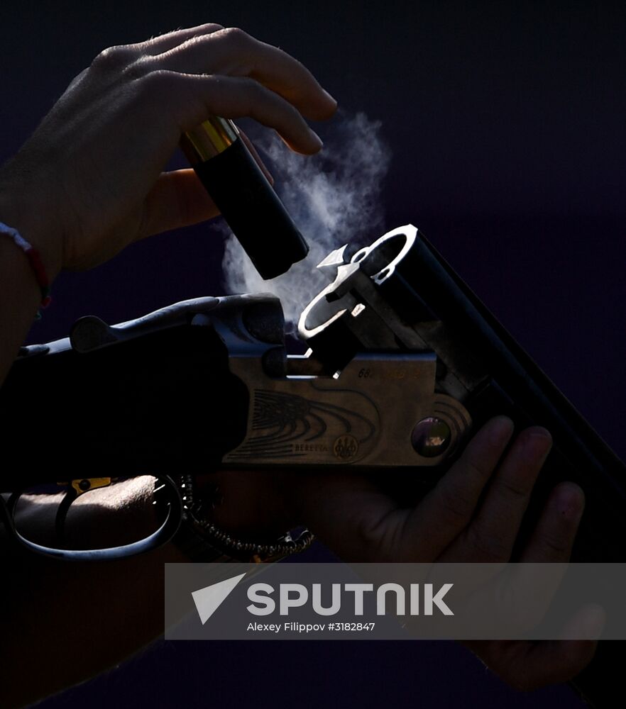 ISSF World Championship Shotgun. Day Two