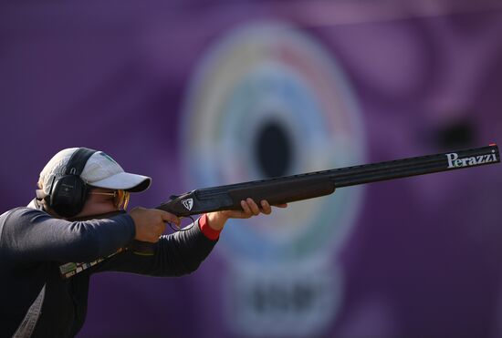 ISSF World Championship Shotgun. Day Two