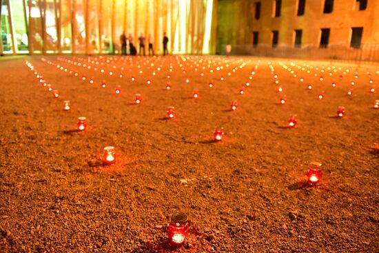 Mourning ceremonies in Beslan