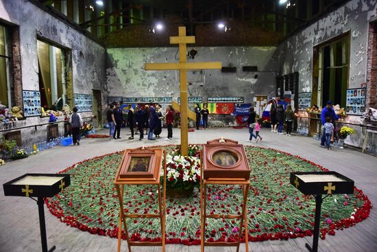 Mourning ceremonies in Beslan