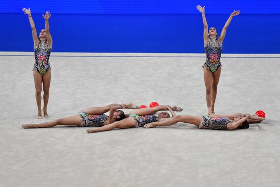 Rhythmic Gymnastics World Championships. Day Four