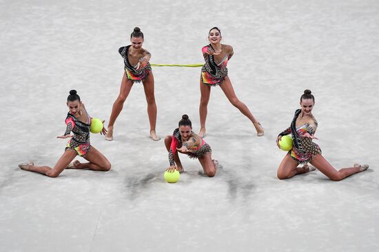 Rhythmic Gymnastics World Championships. Day Four