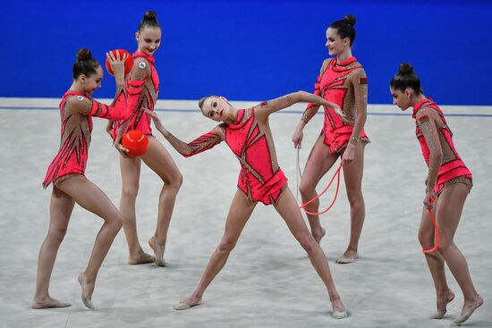 Rhythmic Gymnastics World Championships. Day Four