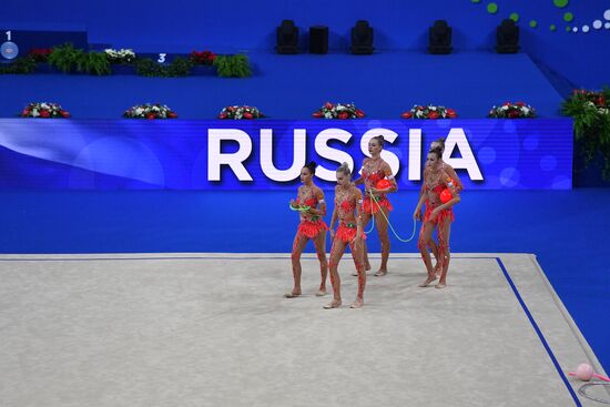 Rhythmic Gymnastics World Championships. Day Four