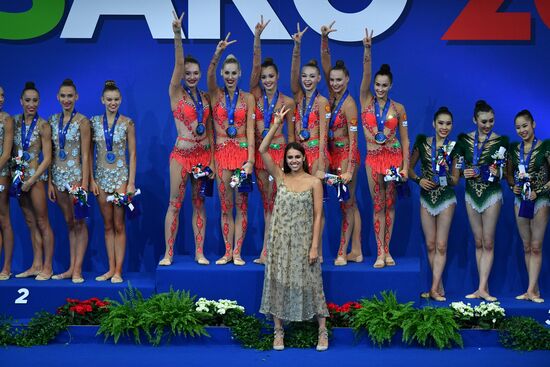 Rhythmic Gymnastics World Championships. Day Four