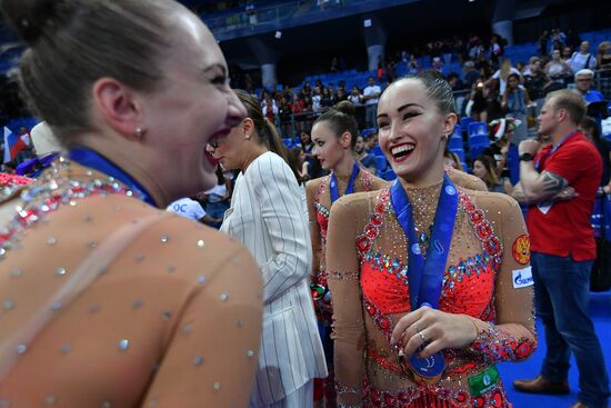Rhythmic Gymnastics World Championships. Day Four