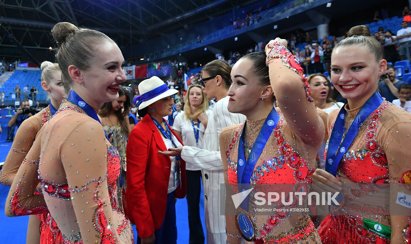 Rhythmic Gymnastics World Championships. Day Four