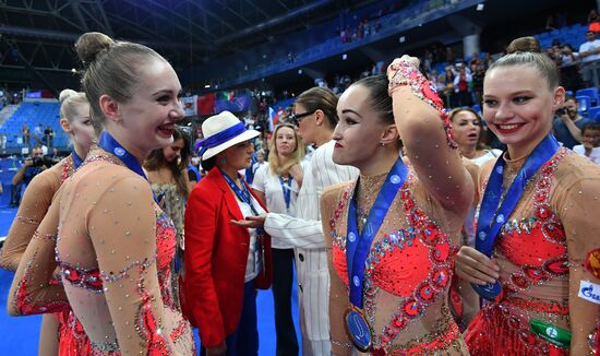 Rhythmic Gymnastics World Championships. Day Four