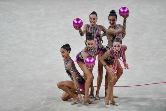 Rhythmic Gymnastics World Championships. Day Four