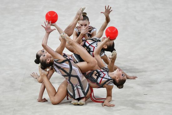 Rhythmic Gymnastics World Championships. Day Four