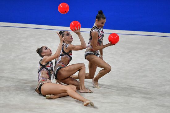Rhythmic Gymnastics World Championships. Day Four