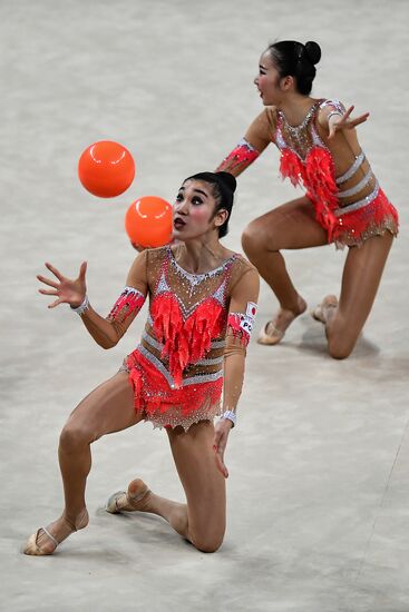 Rhythmic Gymnastics World Championships. Day Four