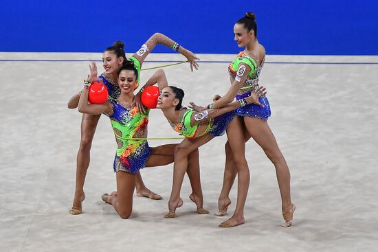 Rhythmic Gymnastics World Championships. Day Four