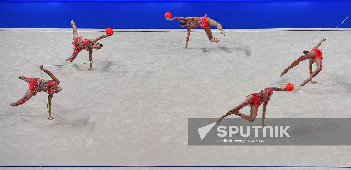 Rhythmic Gymnastics World Championships. Day Four